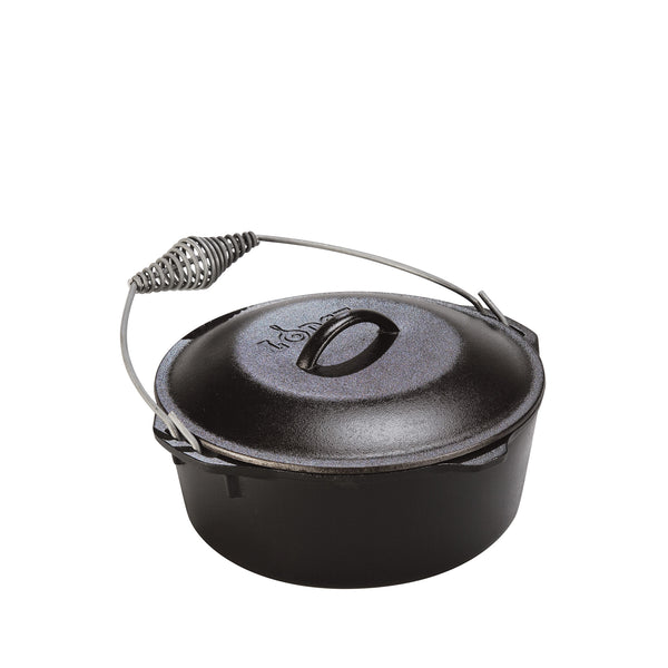 Lodge 5 Qt. Dutch Oven With Spiral Handle