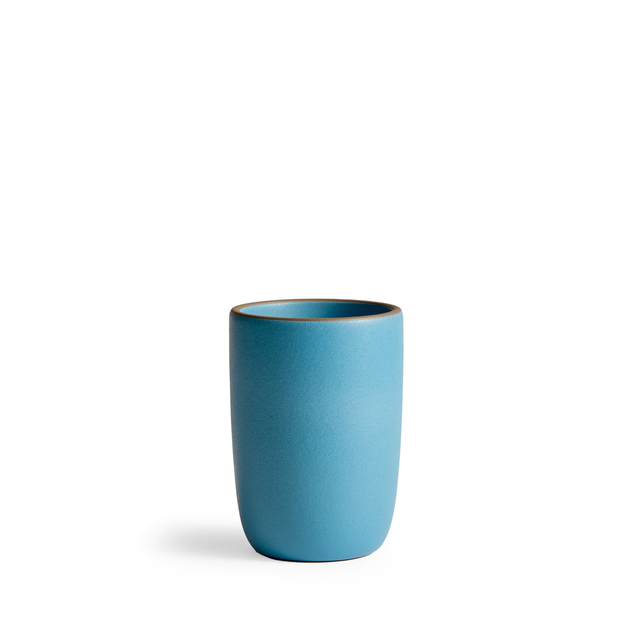 Large Modern Cup in Cyan Zoom Image 1