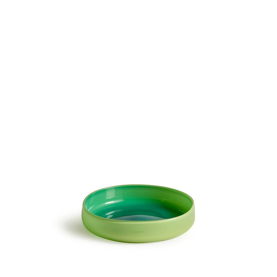 Shallow Bowl in Green Image 1