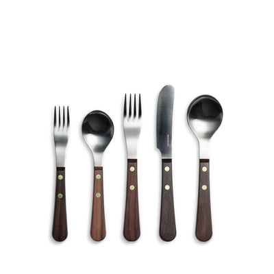 Provencal Flatware in Rosewood (5 piece setting)