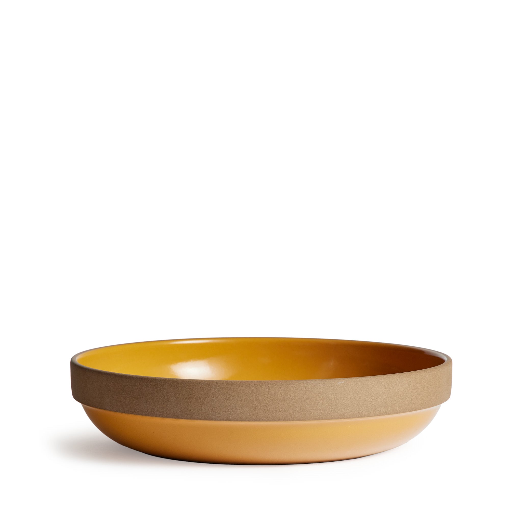 13" Rim Serving Bowl in Butterscotch Zoom Image 1