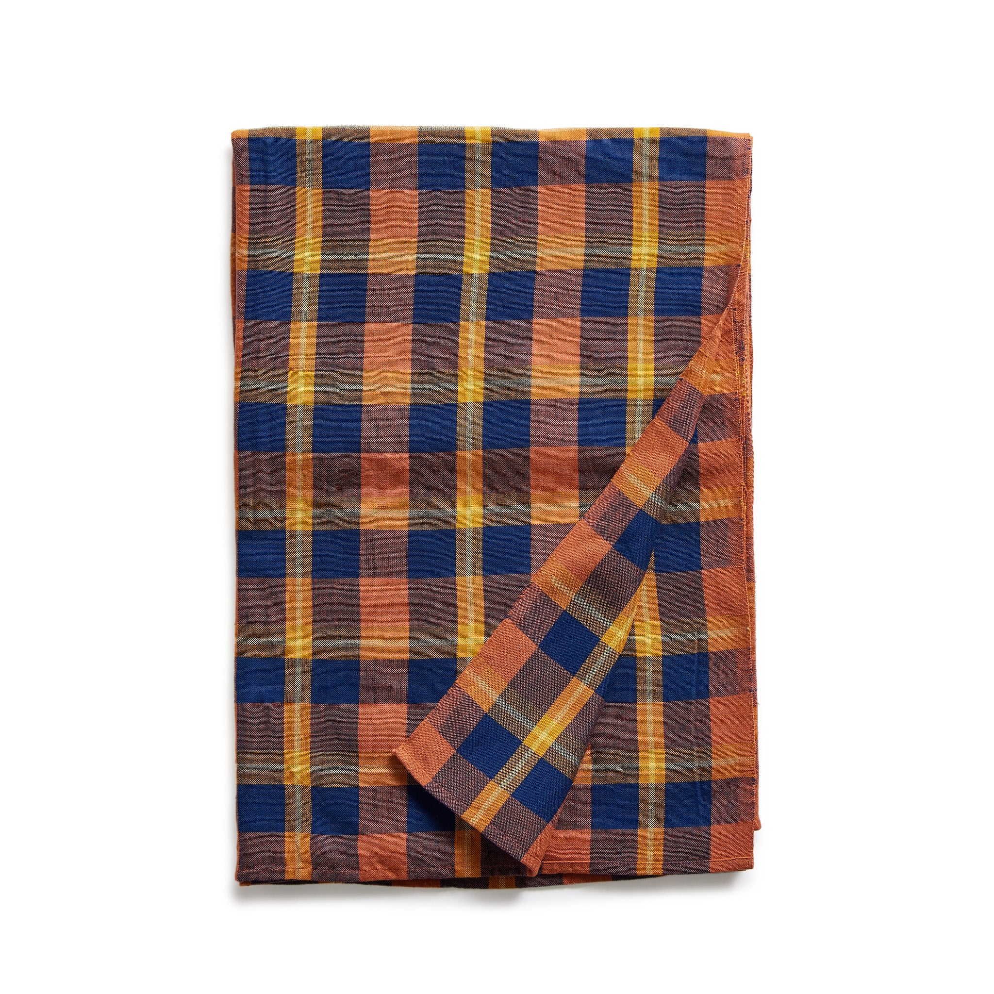 Charleston Plaid Square Tablecloth in Bailey Zoom Image 1