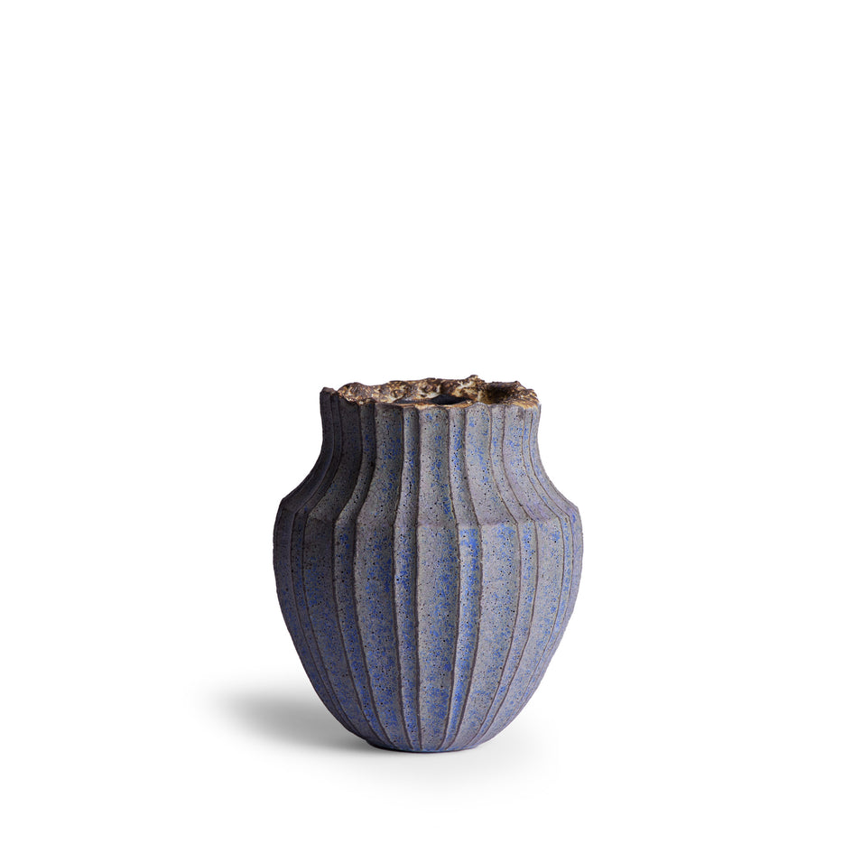 #9 Medium Indigo Imperfection Vessel Image 1