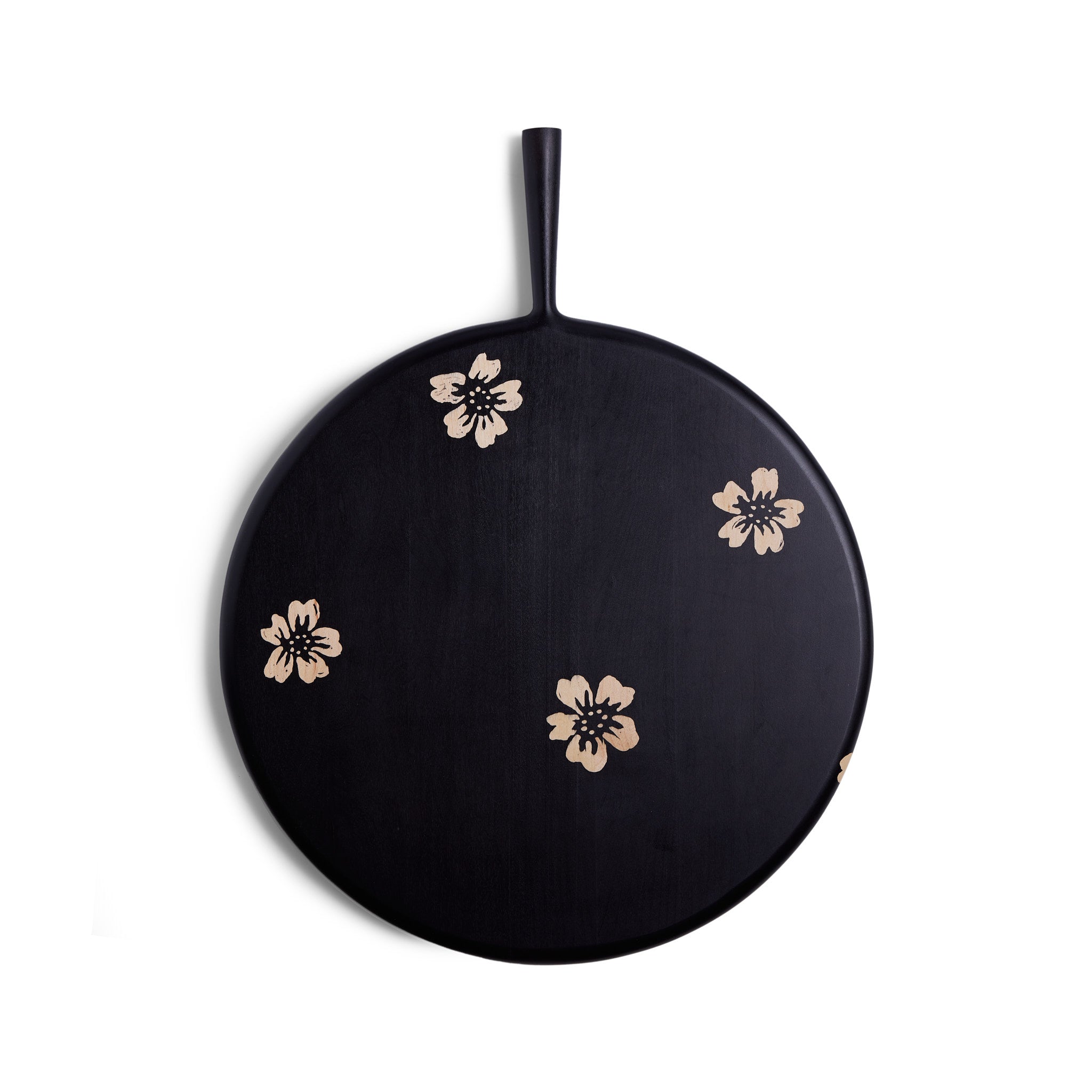 16" Circle Cutting Board in Floral Zoom Image 1