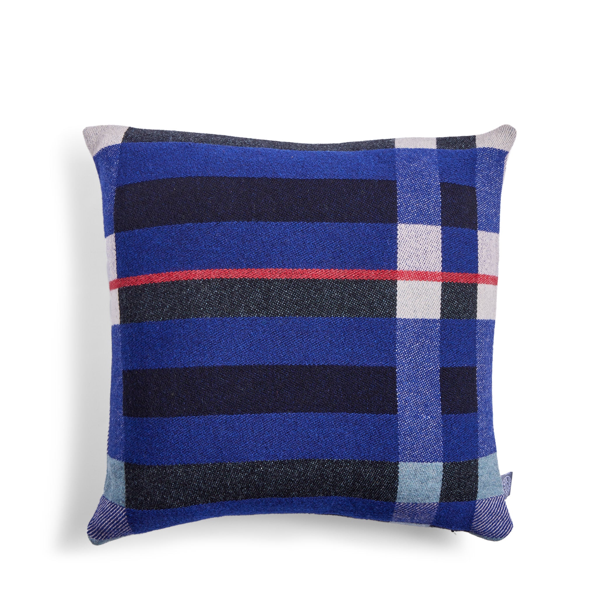 Gunta Stolzl Bauhaus Cushion in Indigo Zoom Image 1