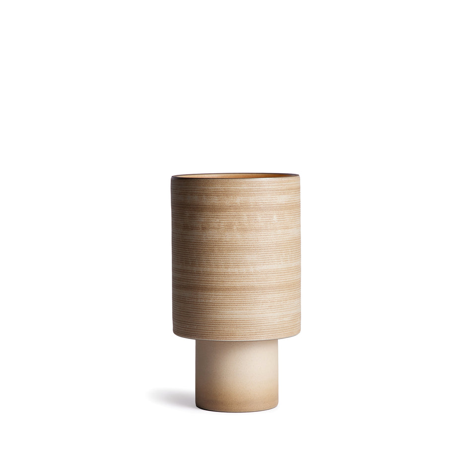 Stack Small Table Lamp in Hickory and Barley Image 1