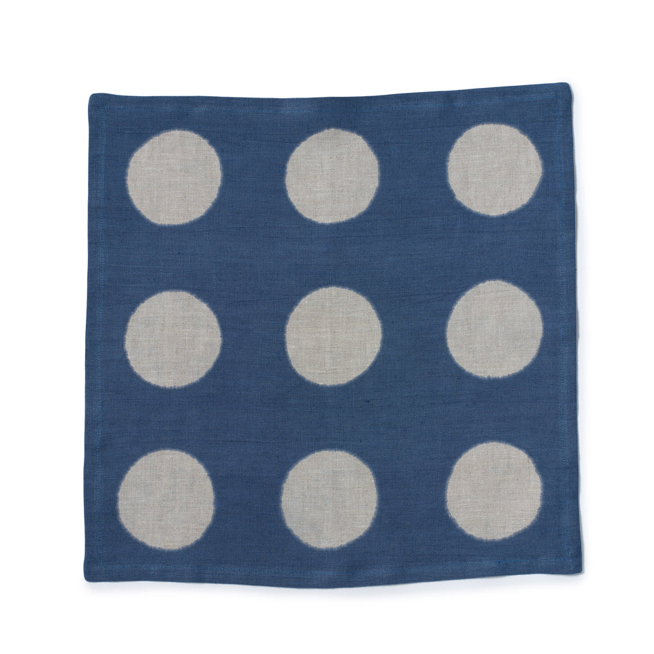 Dots Napkin in Sea Blue Image 2