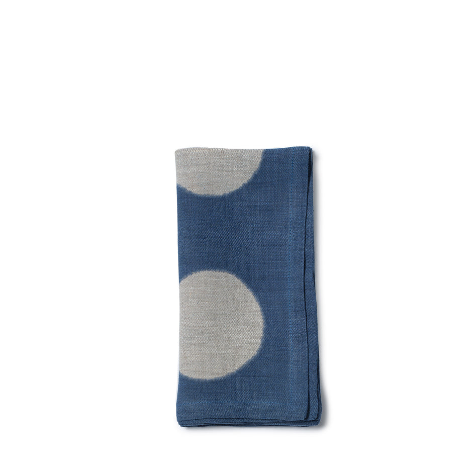 Dots Napkin in Sea Blue Image 1