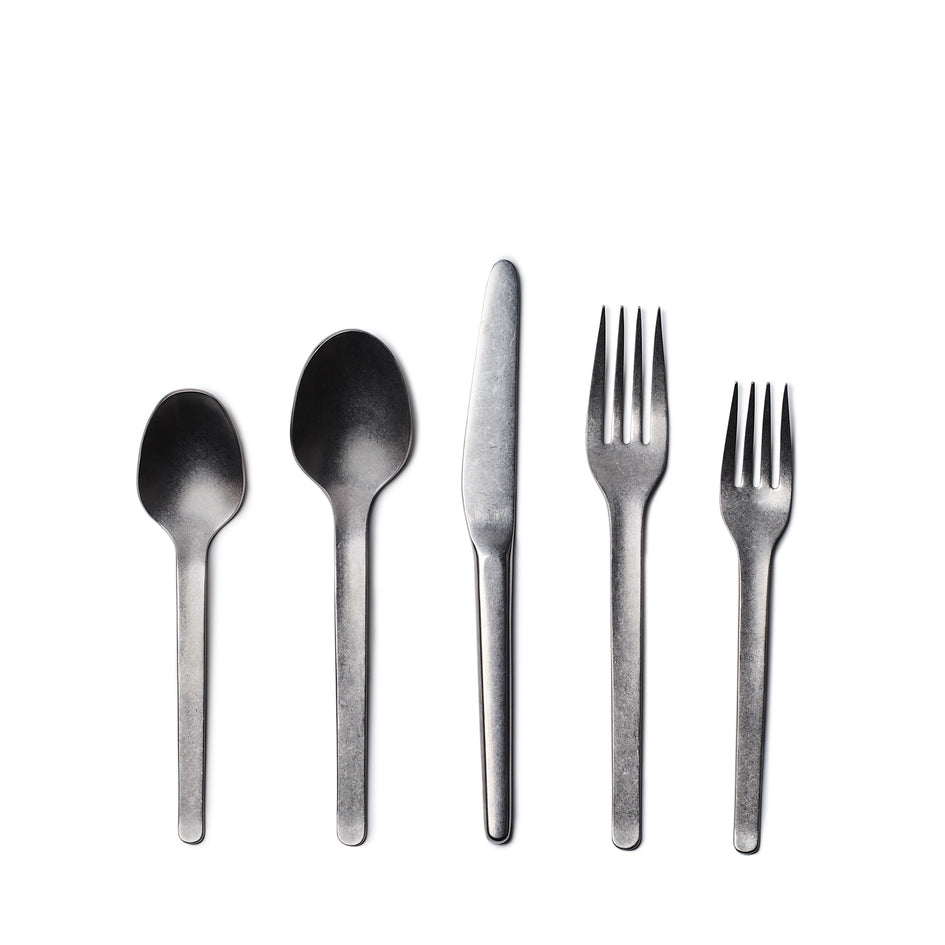 Muir Flatware in Tumbled (5 piece setting) Image 1