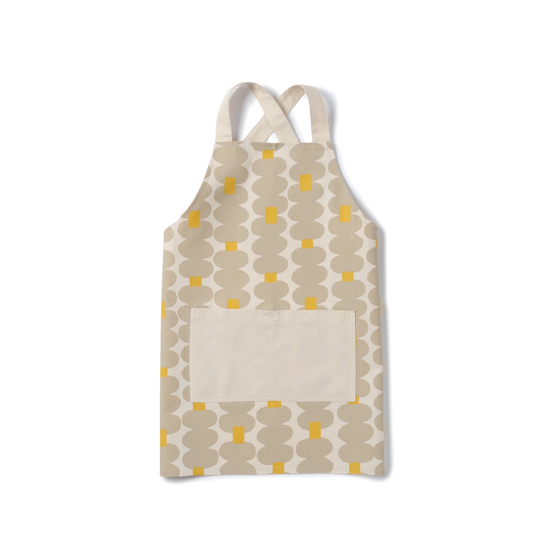 Oddjects Kids Apron in Sand and Pollen Zoom Image 1