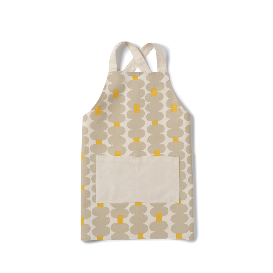 Oddjects Kids Apron in Sand and Pollen Image 1