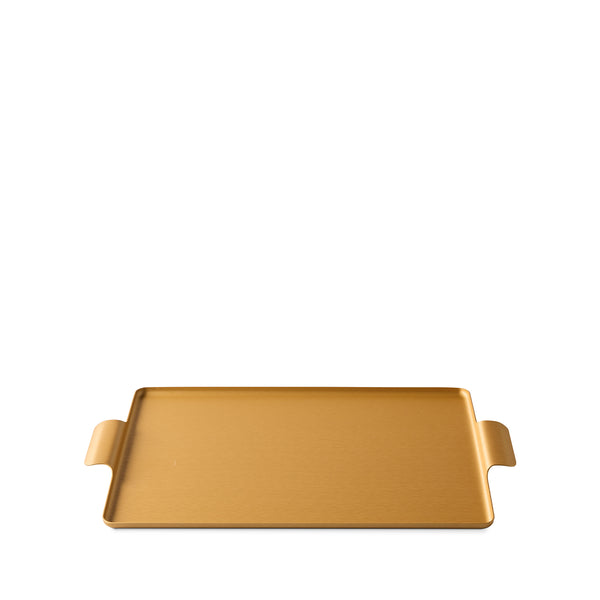 Pressed Tray in Gold 11 x 14.5