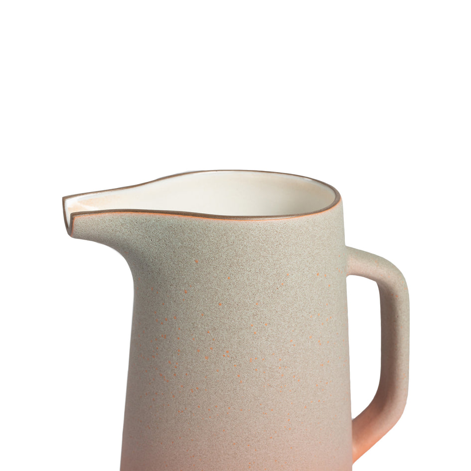 Large Pitcher in Fog and Tangerine Image 3