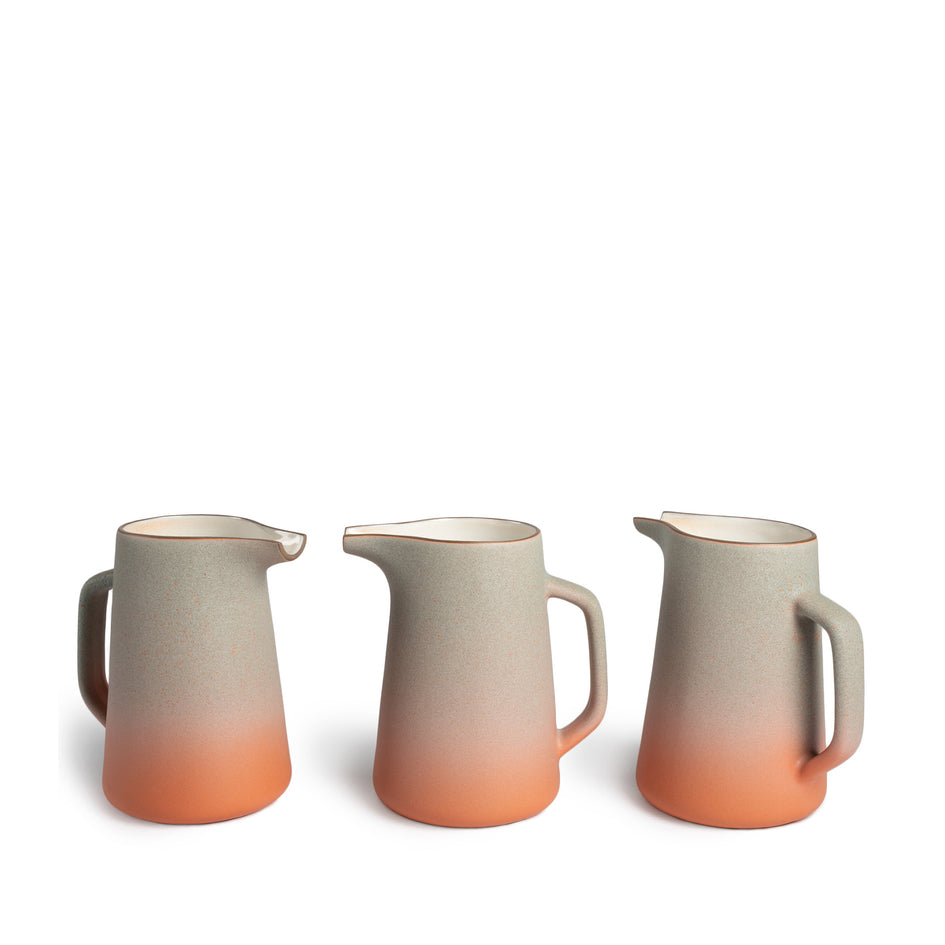 Large Pitcher in Fog and Tangerine Image 2