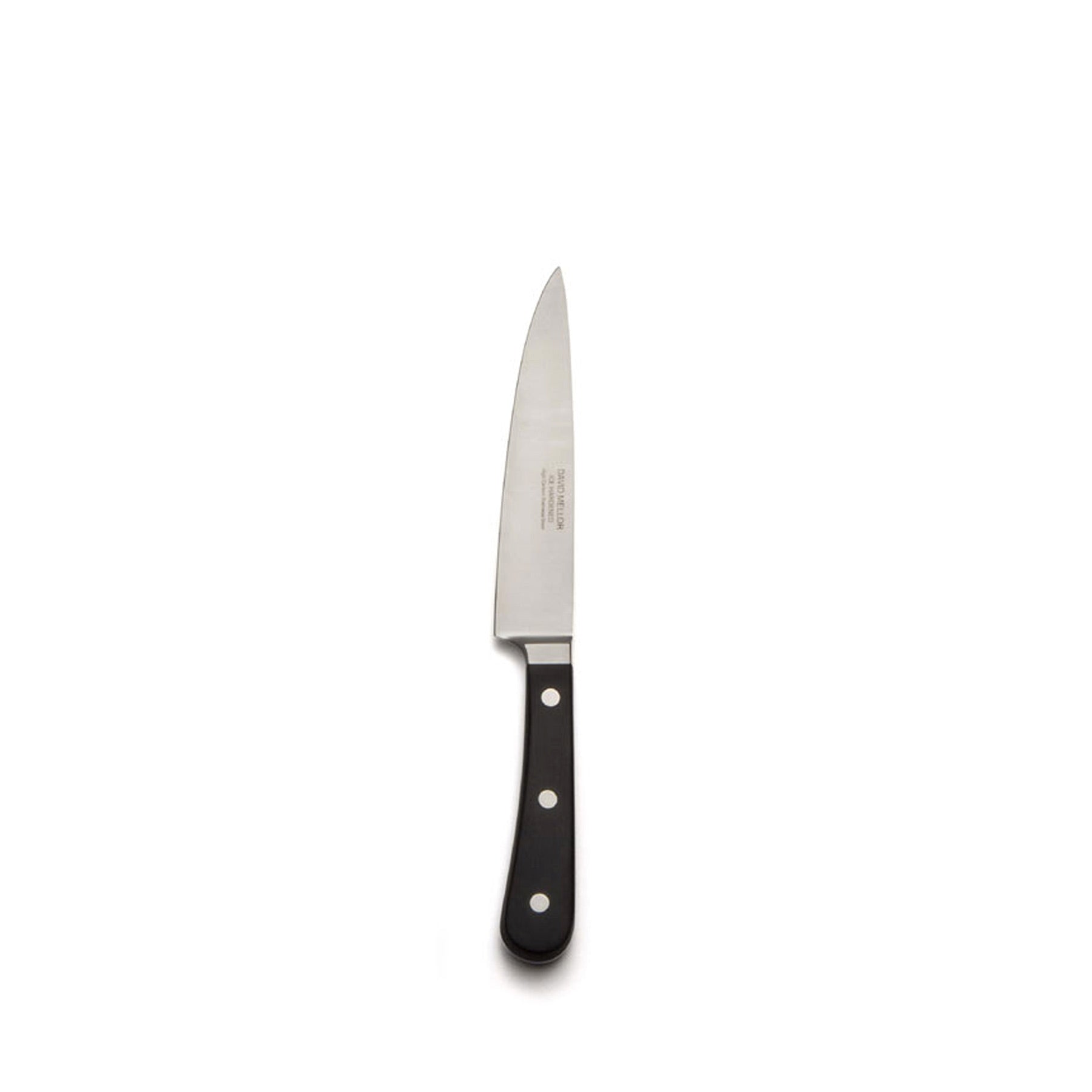 David Mellor Kitchen Knife Specialist Set with Black Handle