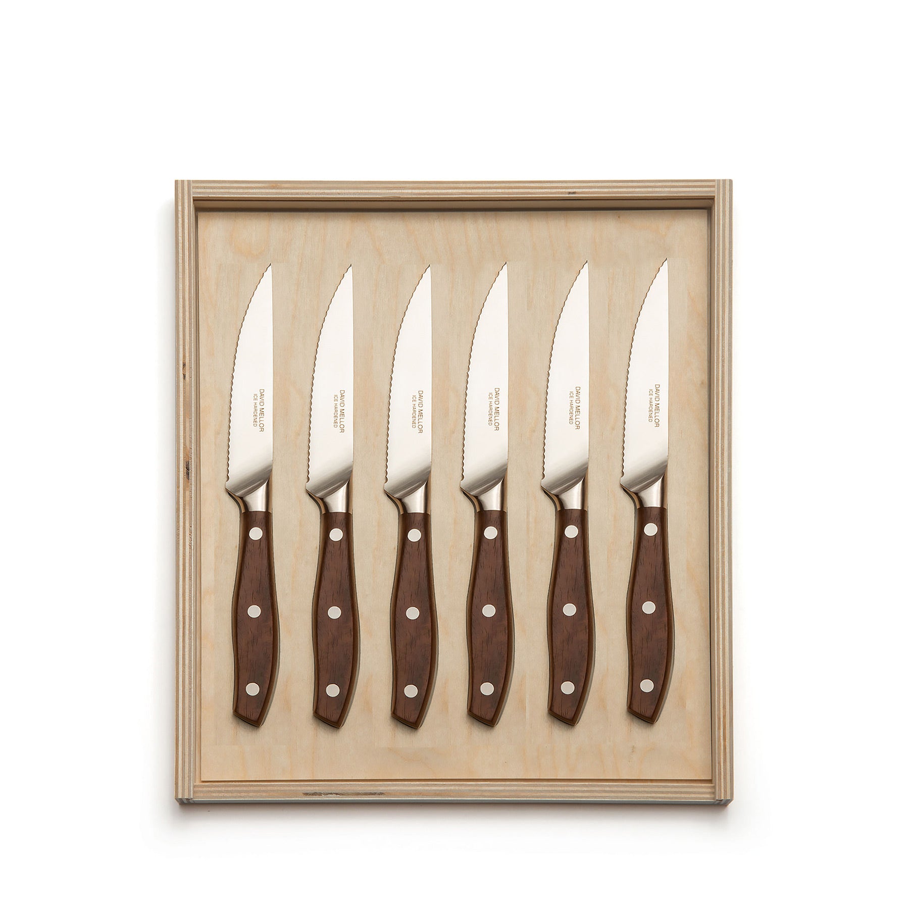 Costa Nova Steak Knives Rosewood Set of 4 - Matte (Knives)
